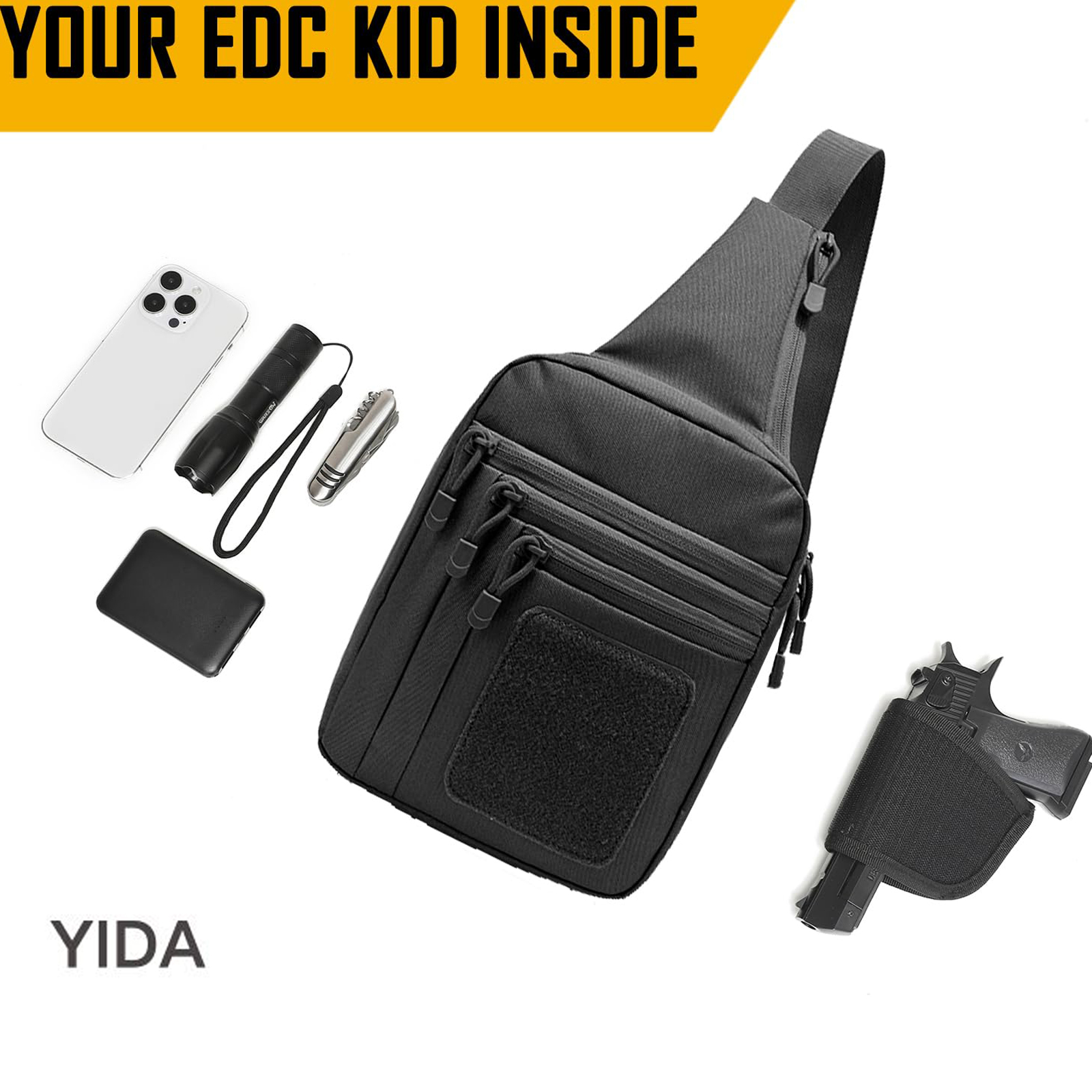 Concealed Carry Crossbody Bag  - Edc Concealed Carry Bag のレビューと価格