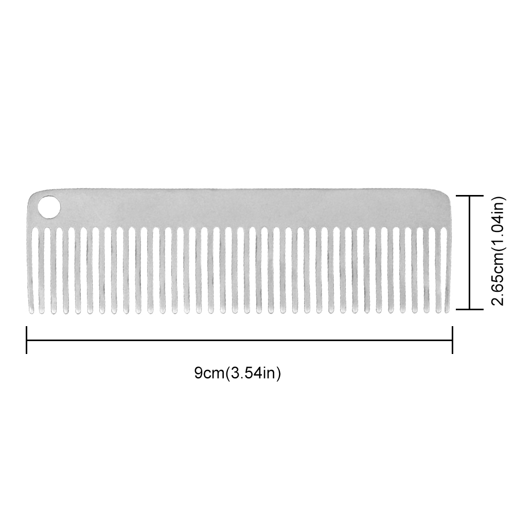 Portable Comb Small Titanium C - Comb Pocket Titanium のレビューと価格